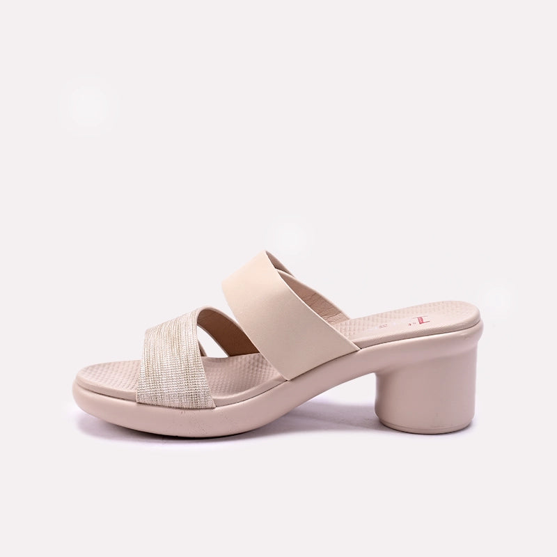 Fawn Heel Casual Slippers for Women