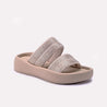 Fawn Platform Casual Slippers