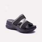 Gray Chunky Slippers