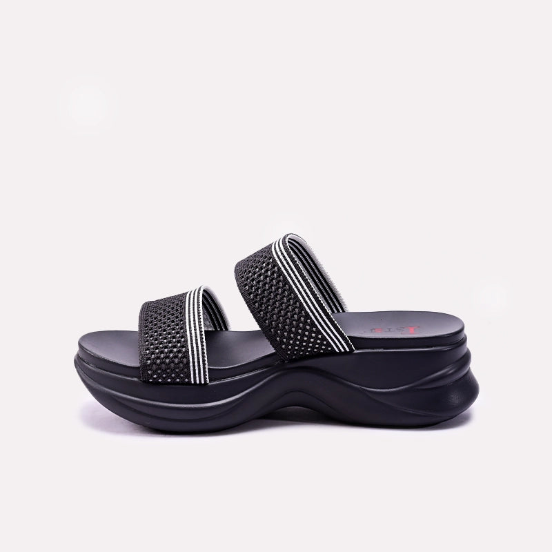 Gray Chunky Slippers for Women