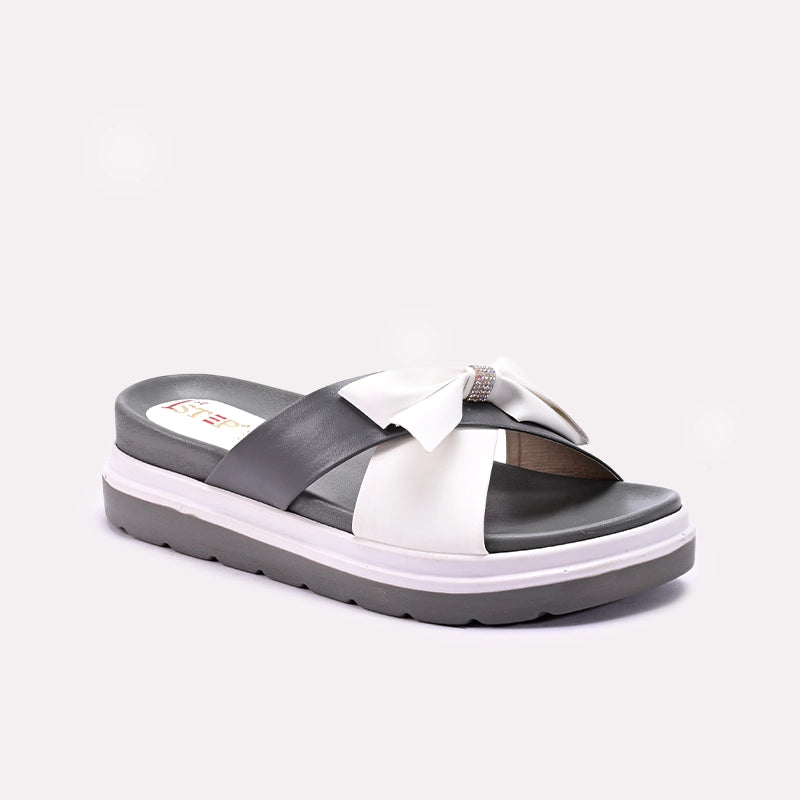 Gray Comfy Slippers