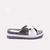 Womens Gray Comfy Slippers