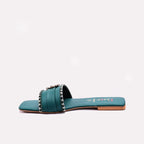 Green Casual Flats for Women