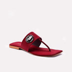 Maroon Casual Slippers