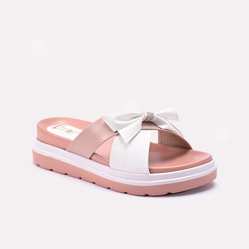 Peach Comfy Slippers