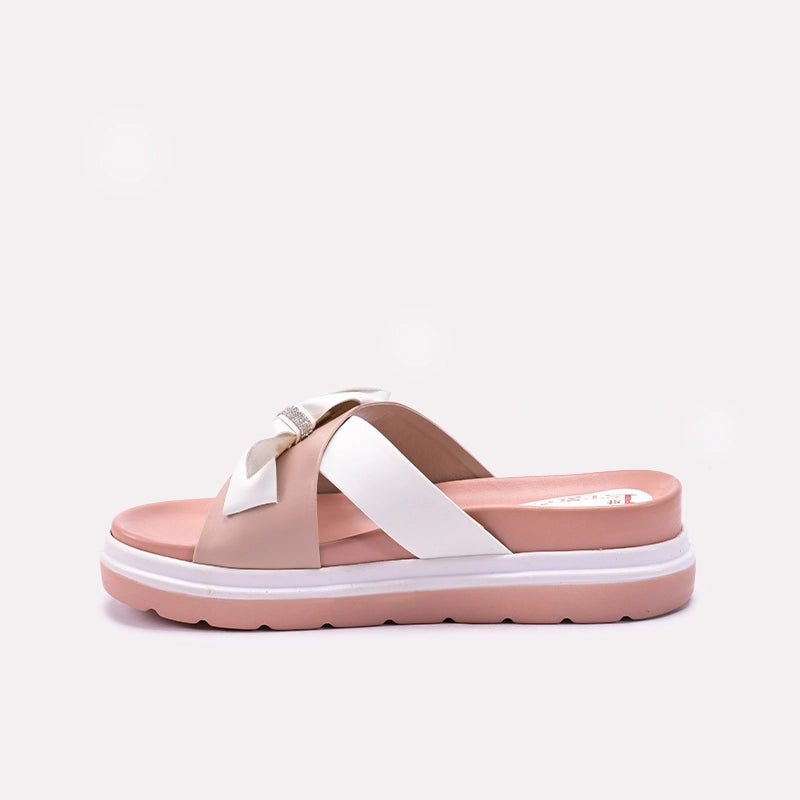 Peach Comfy Slippers for Women