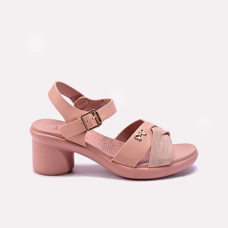Womens Pink Casual Sandals