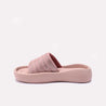 Pink Platform Slippers for Women