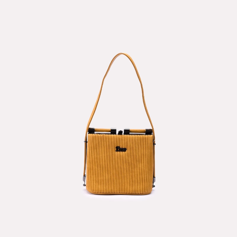 Yellow Casual Hand Bags