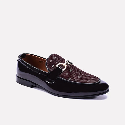 york brown formal loafers