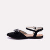 Zafira Black Fancy Pumps Sandals for women