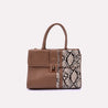 zephyr brown casual hand bags