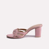 zoey pink casual slippers for women